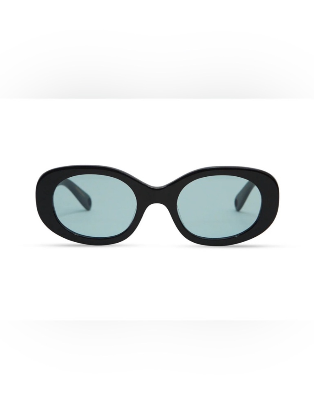 Elisa Johnson ‘Lyna’ Women's Black Sunglasses - Sleek Sun Protection